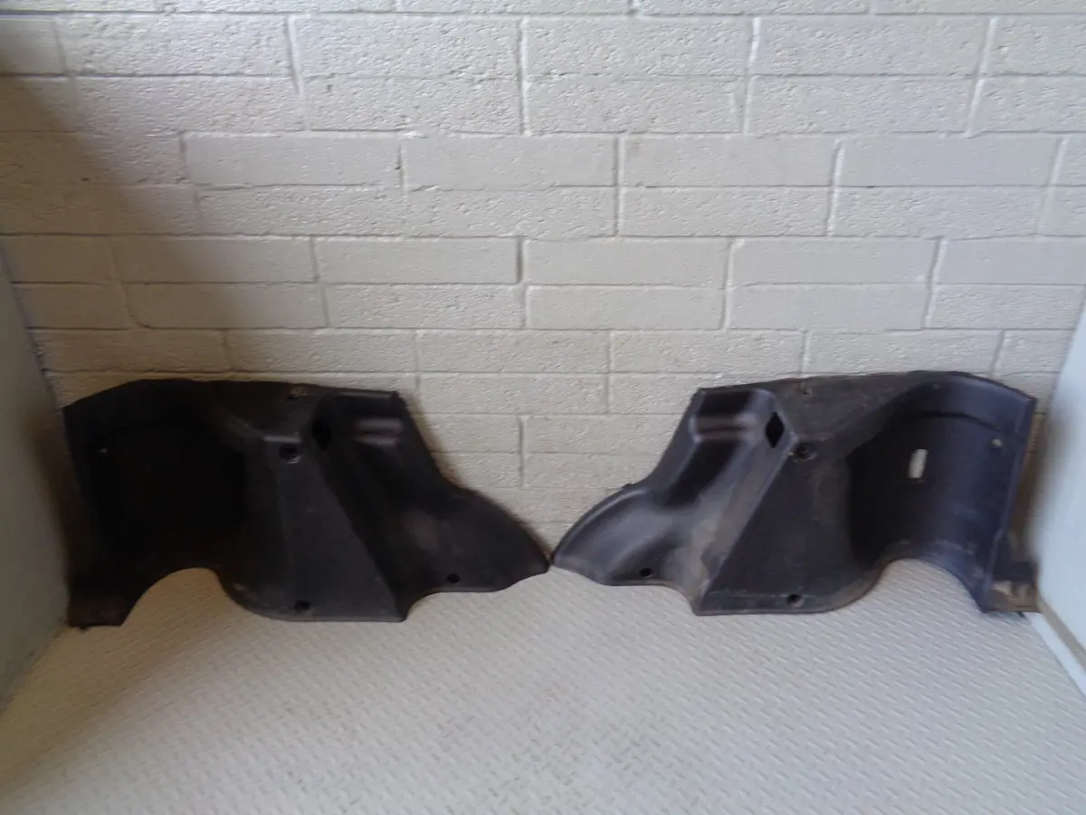 Freelander 1 Boot Side Panels Trims Black Pair Land Rover 2001 To 2006 1