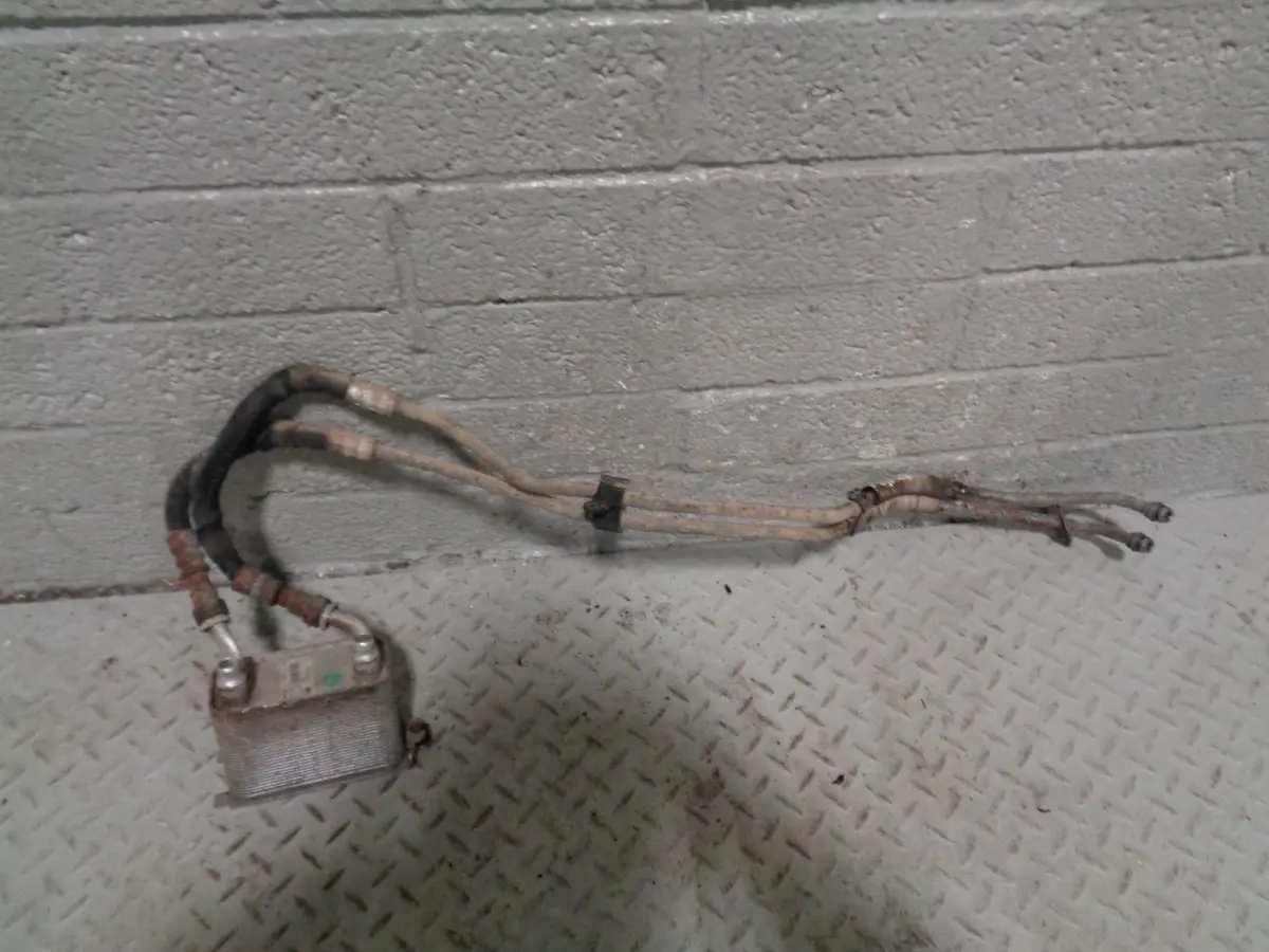 Range Rover Transmission Oil Cooler L322 4.4 4.2 Aj-V8 Pfz500010 With Pipes 1