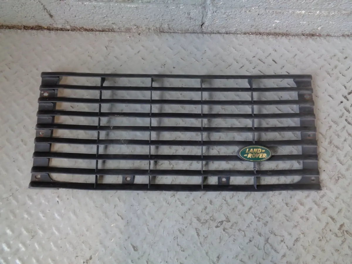 Defender Front Radiator Grille Genuine Lr038615 Land Rover 1984 To 2016 1