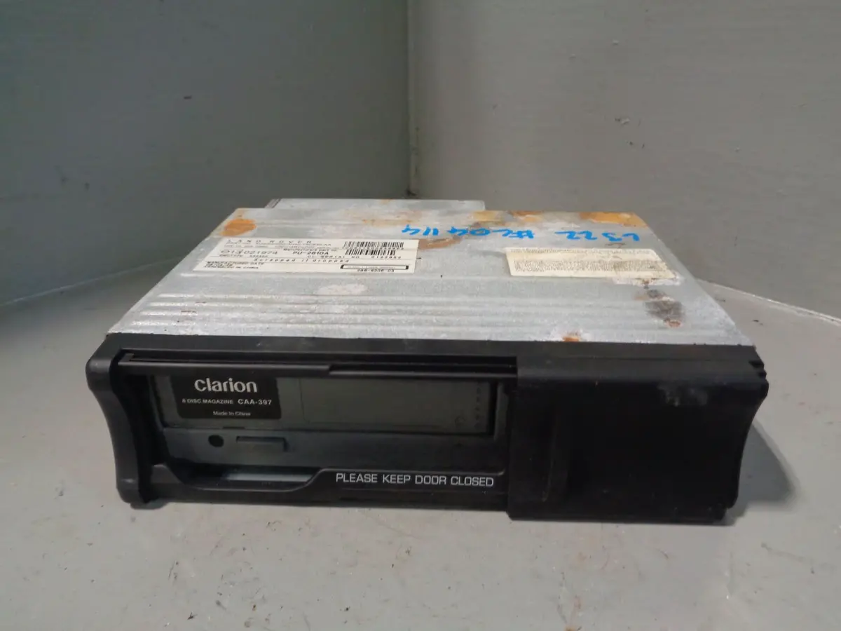 Range Rover L322 Cd Multi Changer Xqe500202 6 Disc Clarion 2005 To 2010 L04114 1
