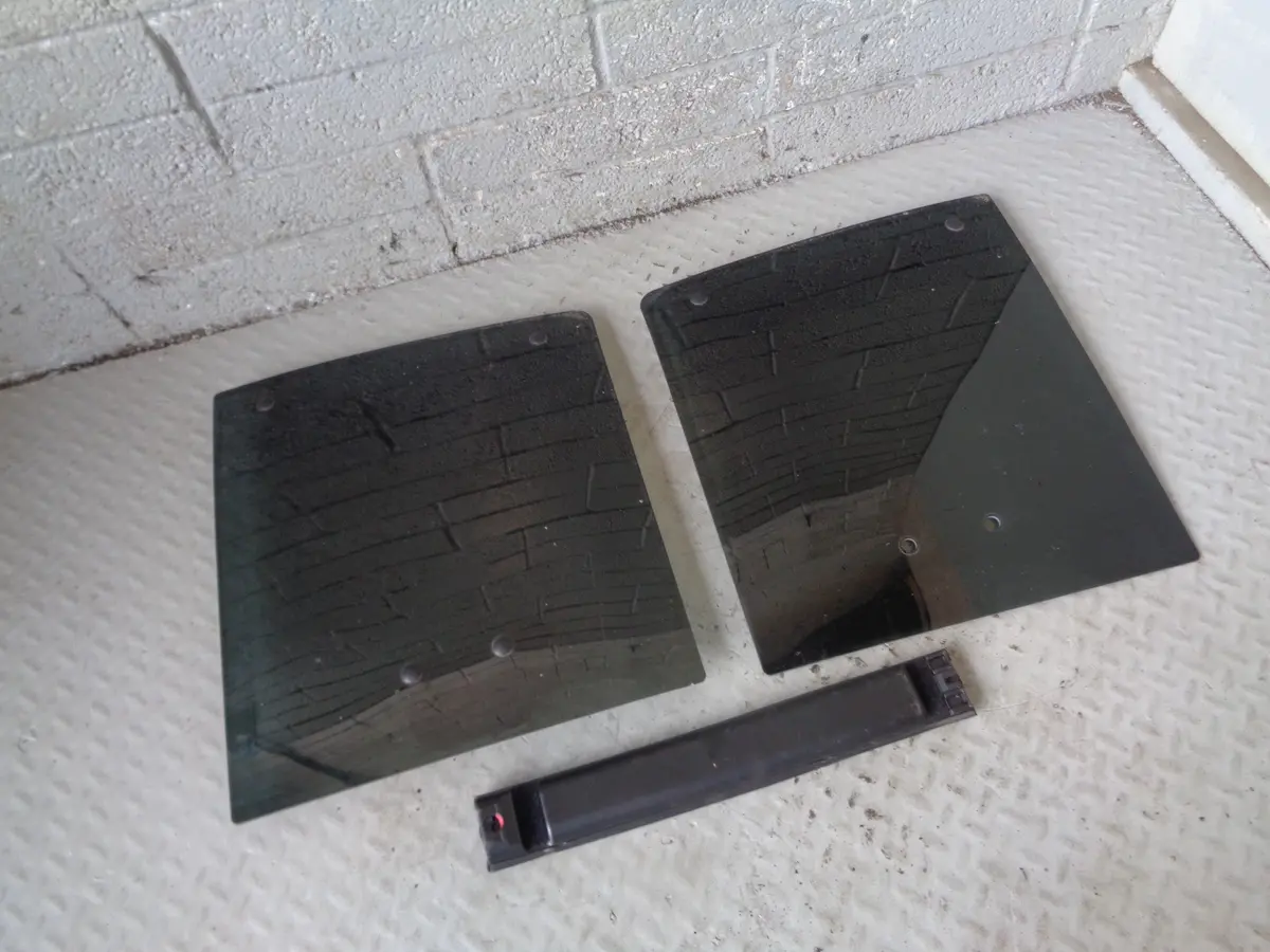 Freelander 1 Glass Panels Targa Sunroof 3 Door Tinted Pair Land Rover L15055 2