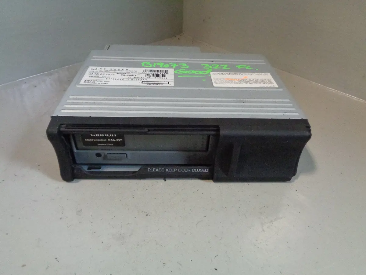 Range Rover L322 Cd Multi Changer Xqe500560 6 Disc Clarion 2005 To 2010 1