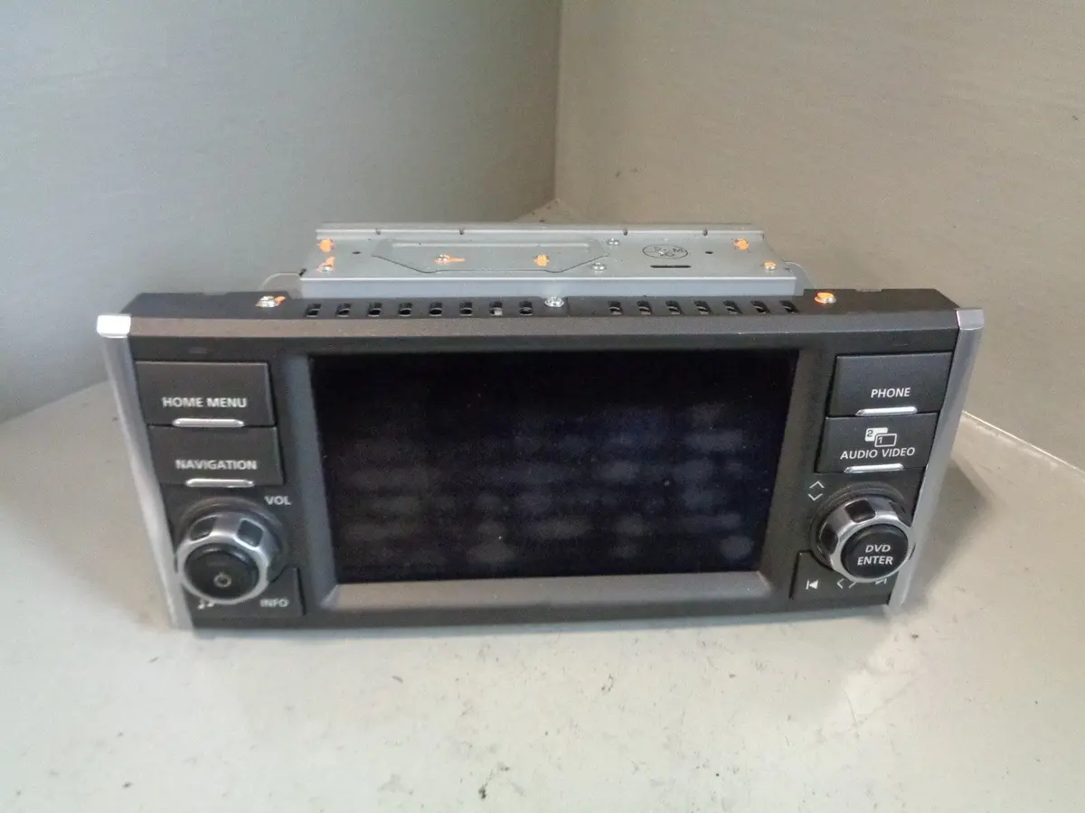Range Rover L322 Radio Sat Nav Video Display Screen Bh42-10E887-Rb 2010 To 2013 1