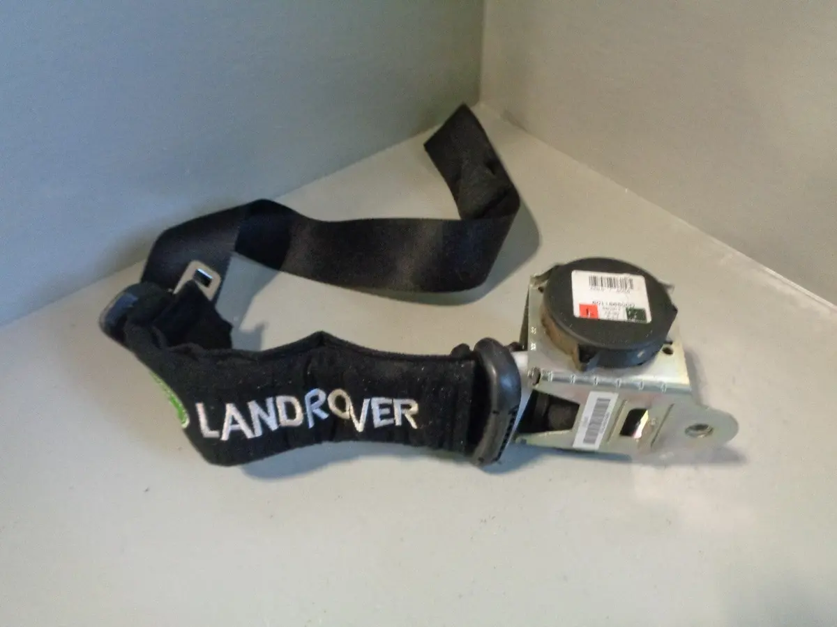 Freelander 1 Seat Belt In Black Near Side Front 3 Door Land Rover 1998 To 2006 1