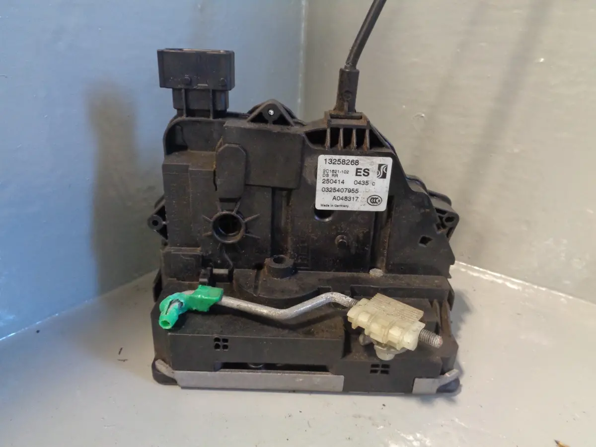 Corsa D Door Lock Actuator Solenoid Motor Off Side Rear Vauxhall 2006 To 2014 1