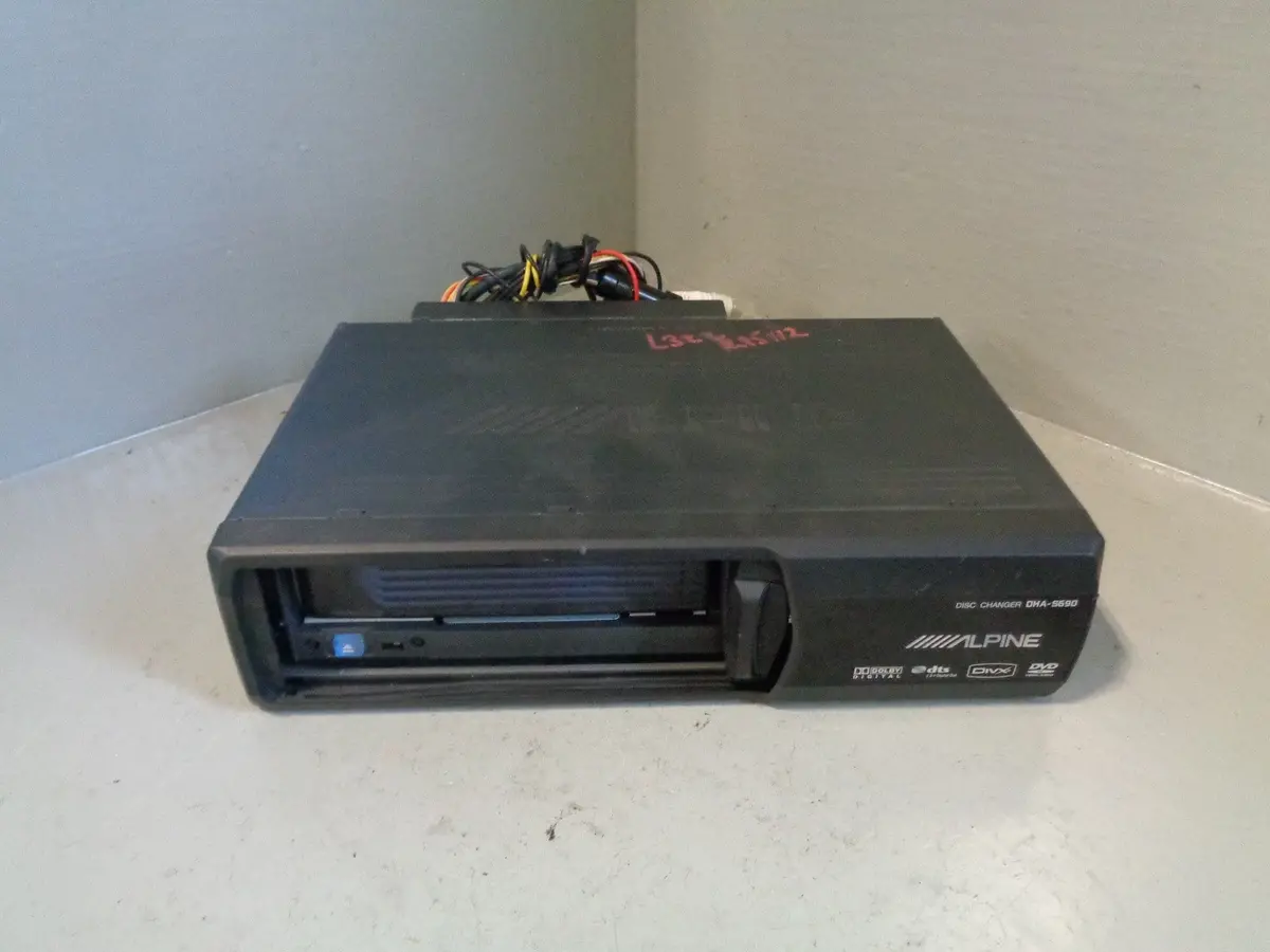 Alpine Dvd Cd-R 6 Disc Multi-Changer Dha-S690 Range Rover L322 2009 To 2013 1