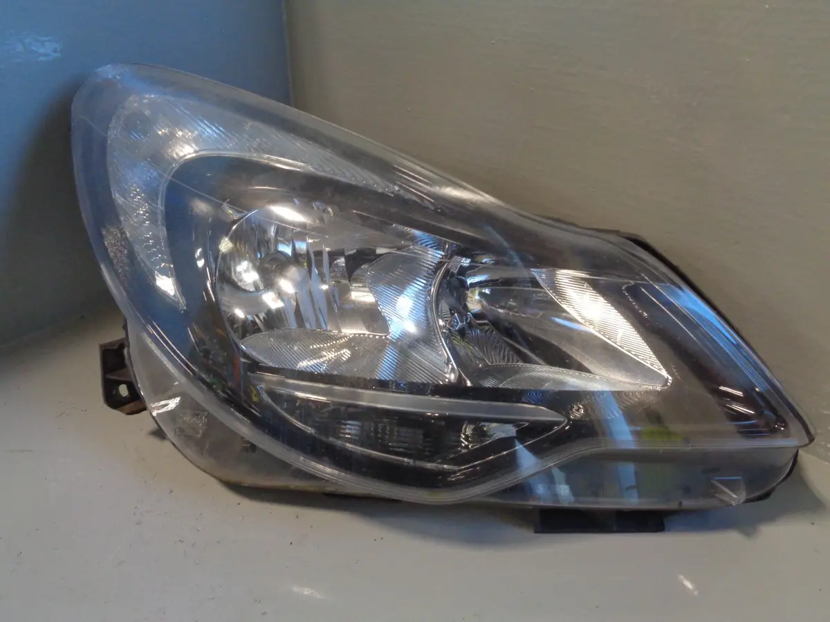 Vauxhall Corsa D Off Side Headlight 13446800 Right Facelift 2011 To 2014 1