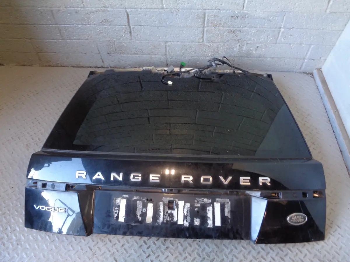 Range Rover L405 Tailgate Boot Lid Upper In Santorini Black 2013 To 2017 1