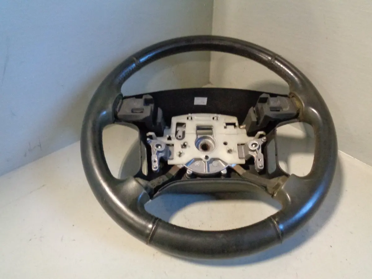 Discovery 2 Steering Wheel Land Rover Black Leather 1998 To 2004 R17014 1