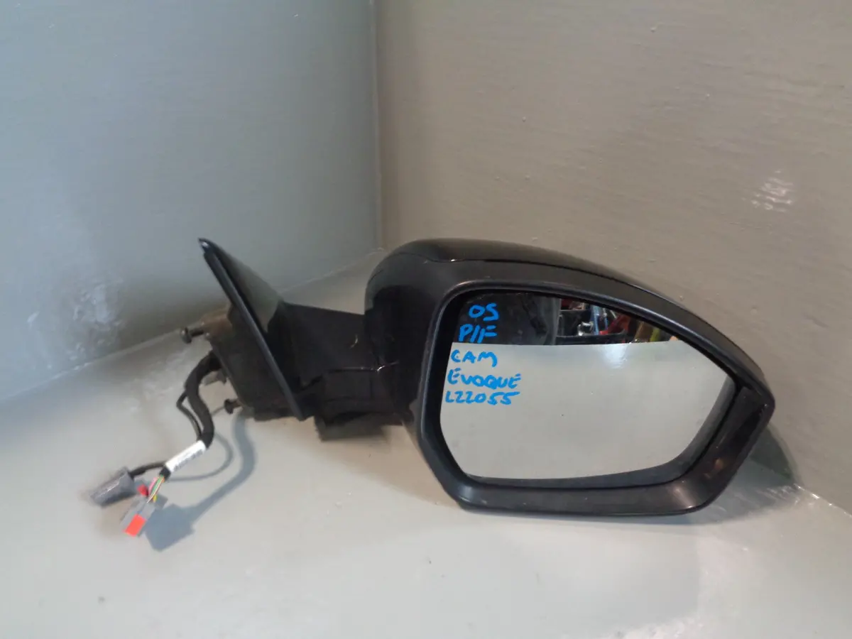 Range Rover Evoque Door Mirror Off Side Right Camera Black L538 L22055 1