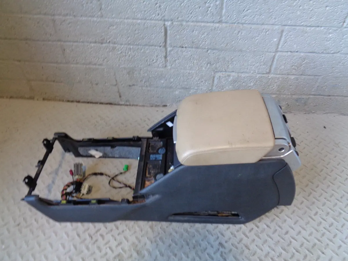 Range Rover L322 Leather Arm Rest Centre Console Beige Facelift H23014 1