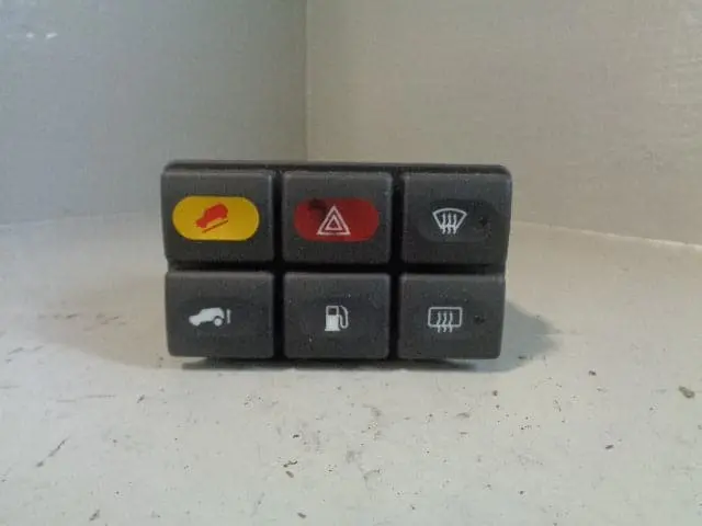 Discovery 2 Switch Pack Dash Grey Hazard Hdc Screen Land Rover 1998 To 2002 1