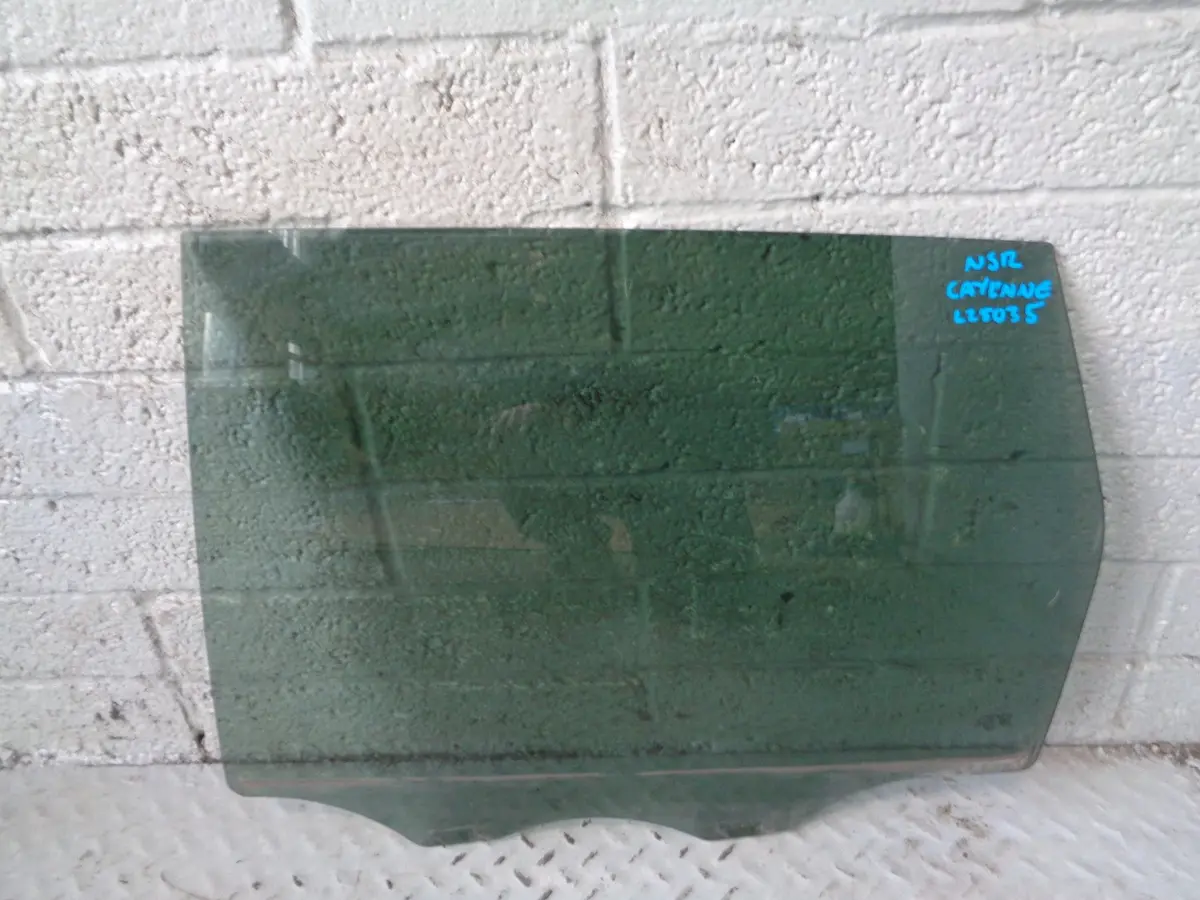 Porsche Cayenne 958 92A Window Glass Near Side Rear Left Tinted 2011 To 2018 1