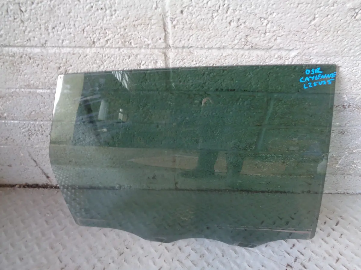 Porsche Cayenne 958 92A Window Glass Off Side Rear Right Tinted 2011 To 2018 1