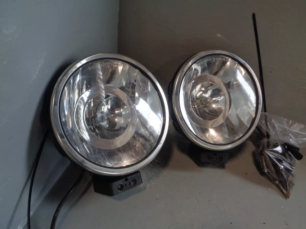 Discovery 2 Spotlights For Front Bumper Pair Halogen 1998 To 2004 L25065 2
