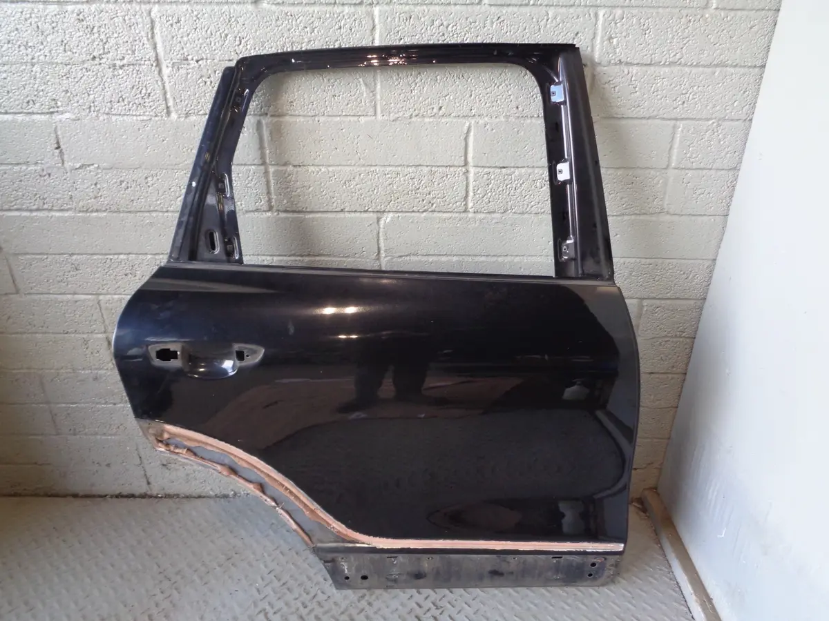 Porsche Cayenne 958 92A Off Side Rear Right Door C9x Jet Black 2011 To 2018 1