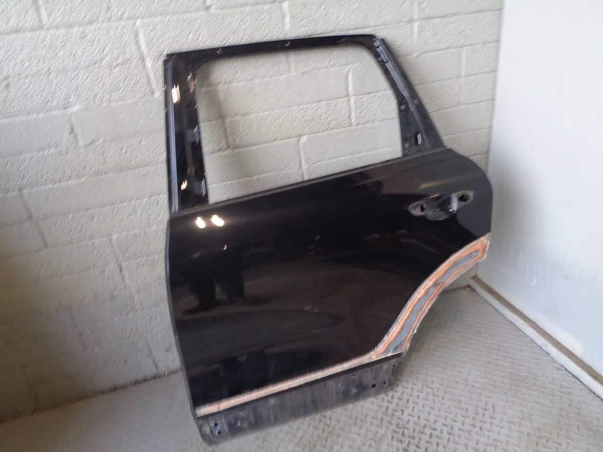 Porsche Cayenne 958 92A Near Side Rear Left Door C9x Jet Black 2011 To 2018 2