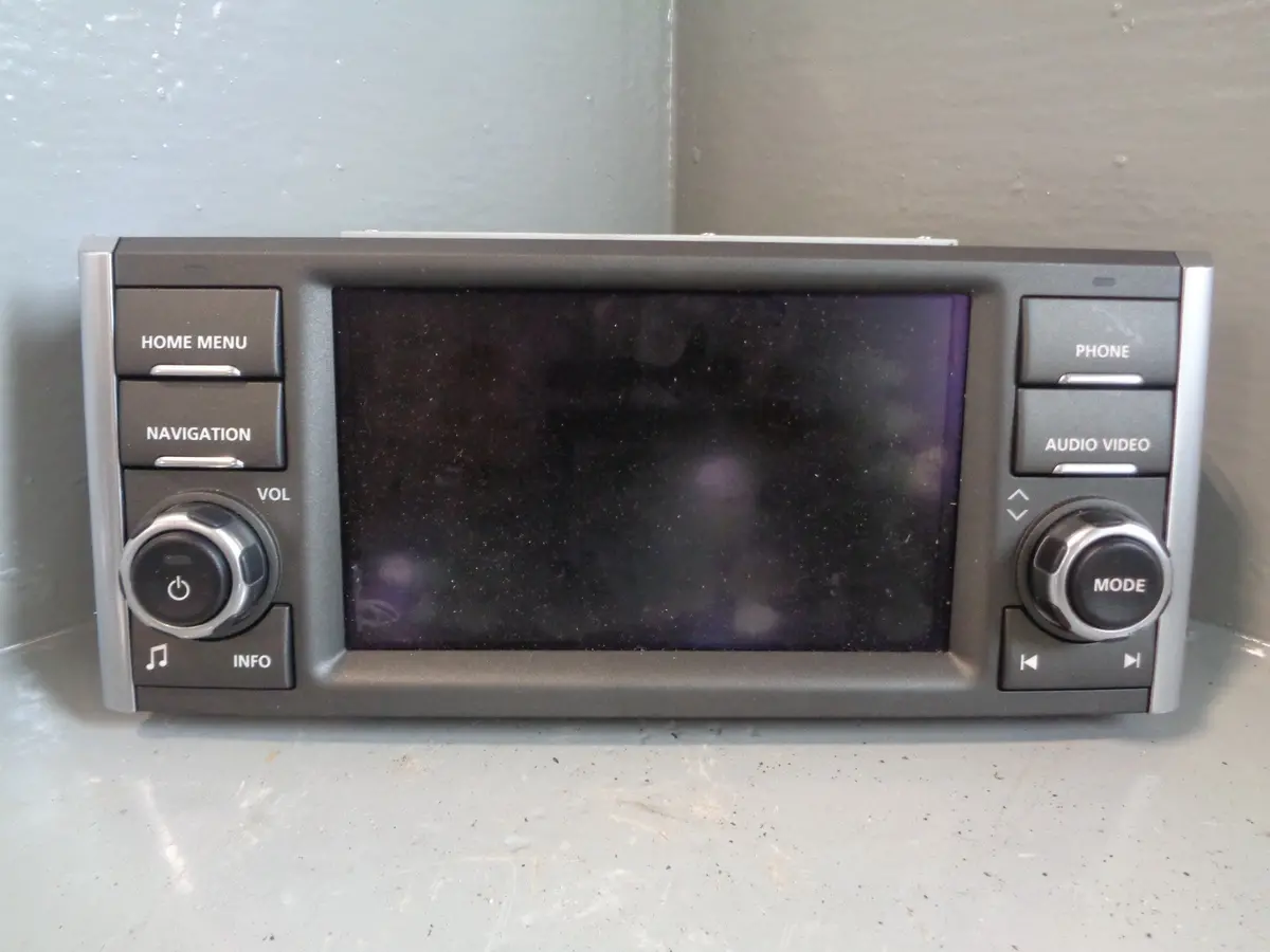 Range Rover L322 Radio Sat Nav Video Display Screen Ah42-10E887-Nb 2010 To 2013 1