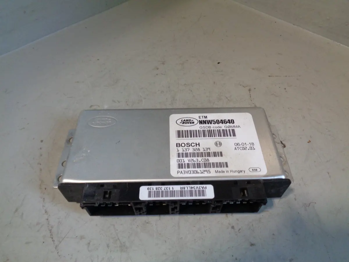 Range Rover L322 Rear Diff Differential Locking Module Ecu Nnw504640 1