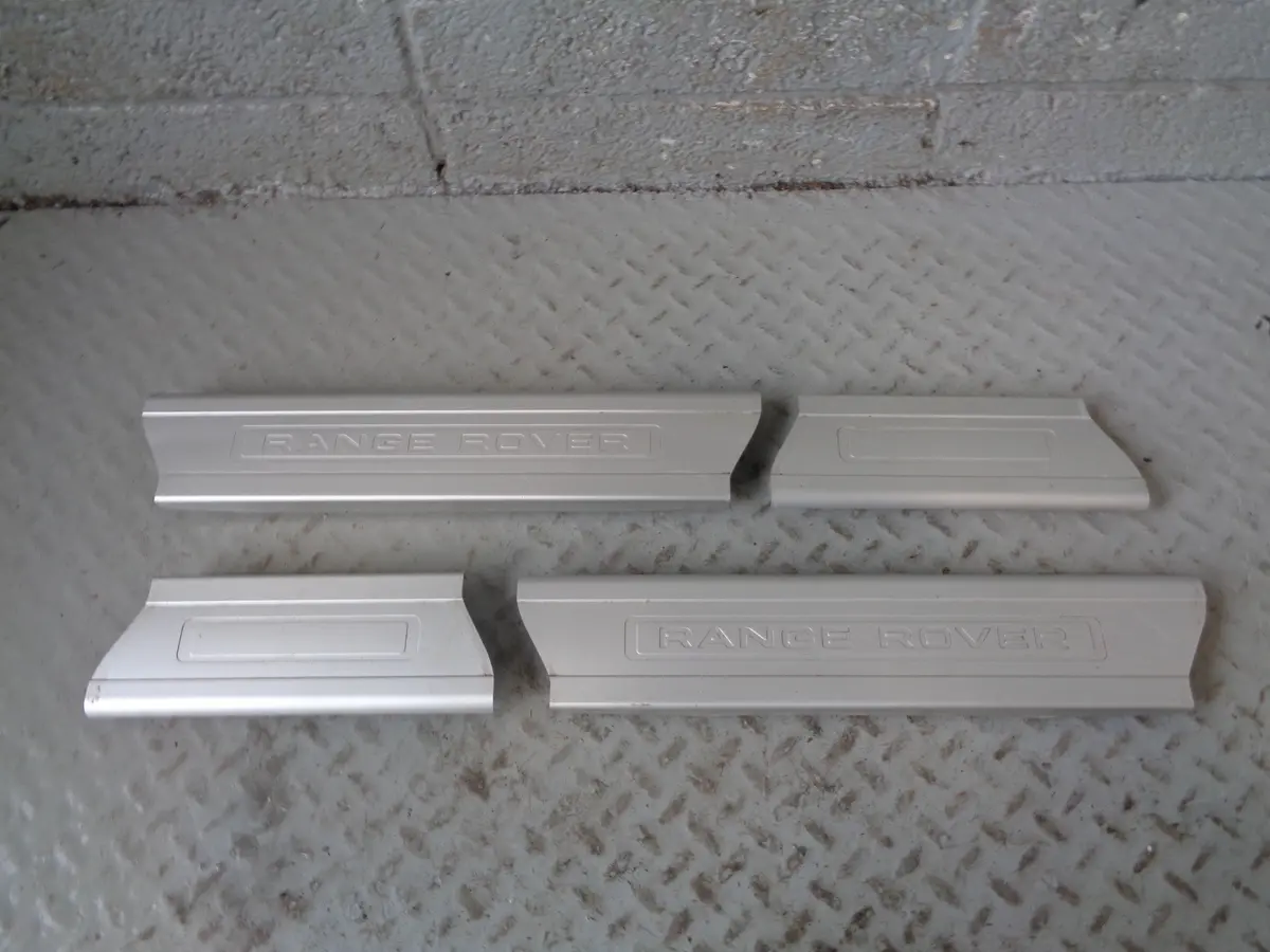 Range Rover L405 Kick Scuff Plates Sill Trims Full Set 2013 To 2017 1