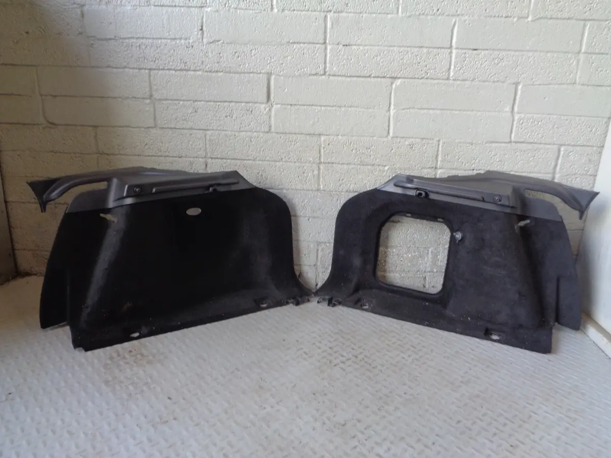 Range Rover Evoque Boot Side Panels Trims Black Pair L538 2011 To 2018 5 Door 1