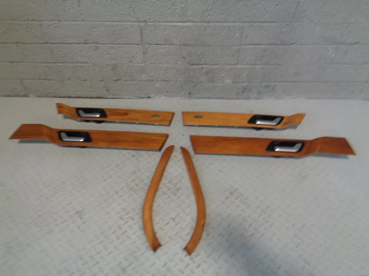 Range Rover Sport Door Card Cherry Light Wood Trim Panels Handles L320 K15014 1