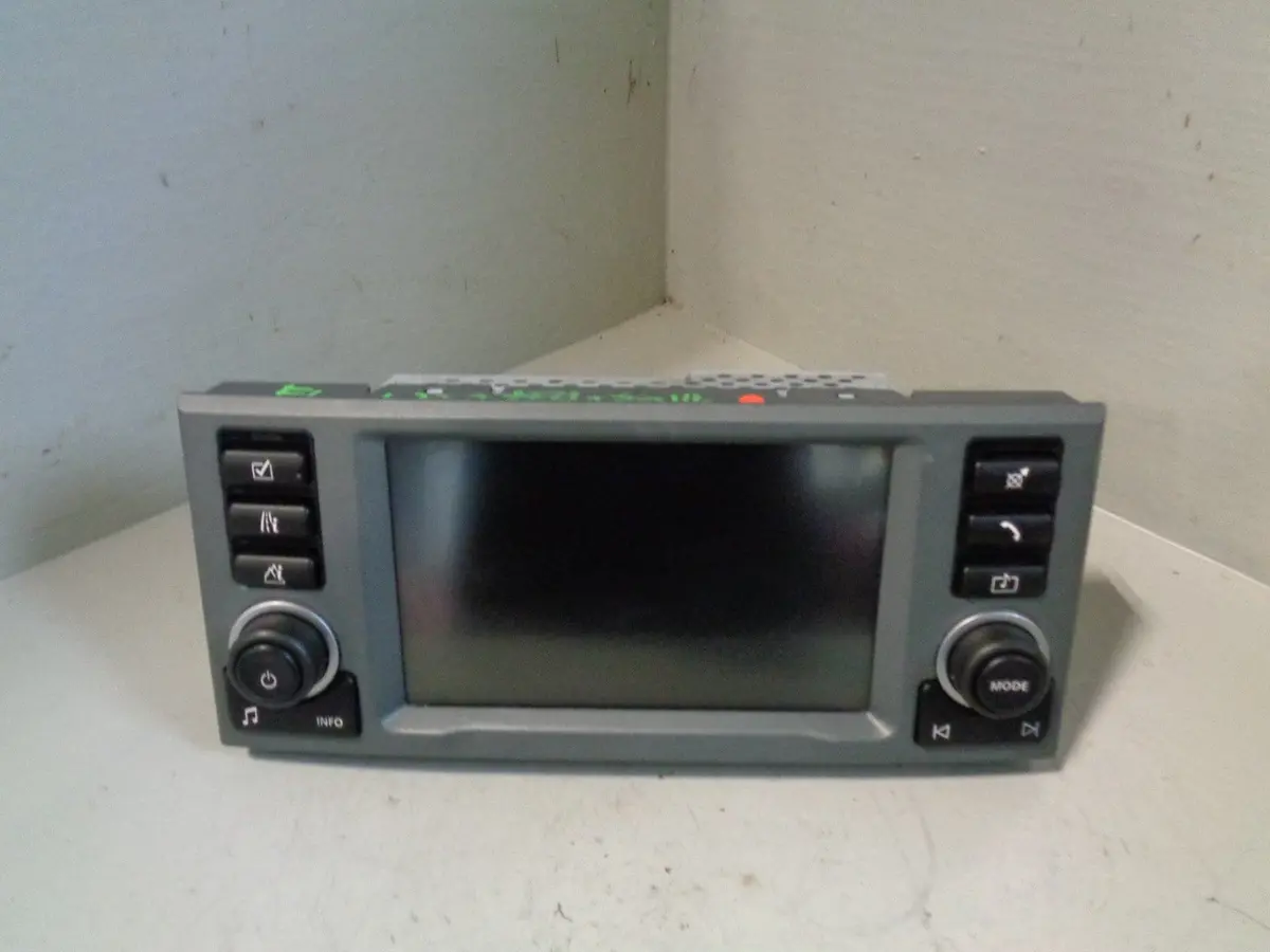 Range Rover L322 Radio Sat Nav Display Screen Yik500090 Spares Or Repairs H23014 1