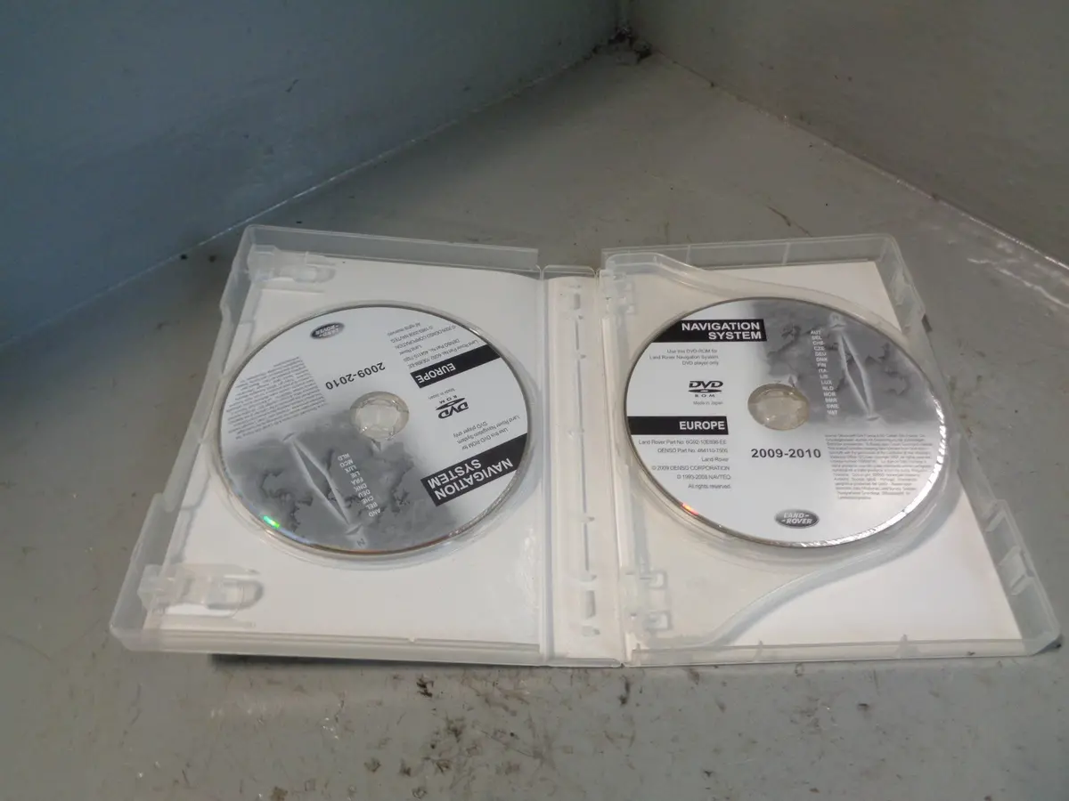 Land Rover Sat Nav Dvd Disc 2009 To 2010 Edition Satellite Navigation R25035 1