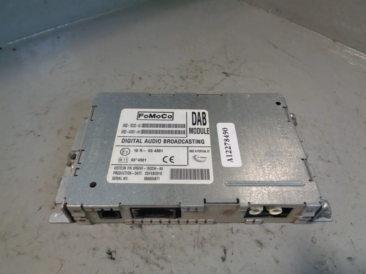 Freelander 2 Dab Radio Module 6H52-19C032-Ag Land Rover 2006 To 2014 1