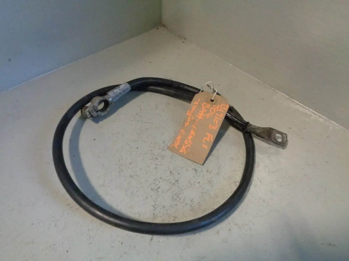 Freelander 1 Battery Cable Negative Ytb000080 Td5 2001 To 2006 Land Rover 1