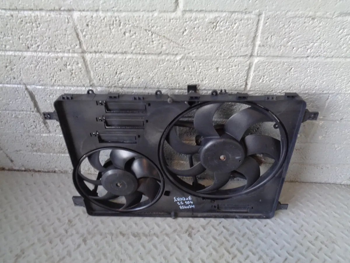 Range Rover Evoque Fans And Housing Twin Bj32-8C607-Ad 2.2 Sd4 L538 2011 To 2018 1