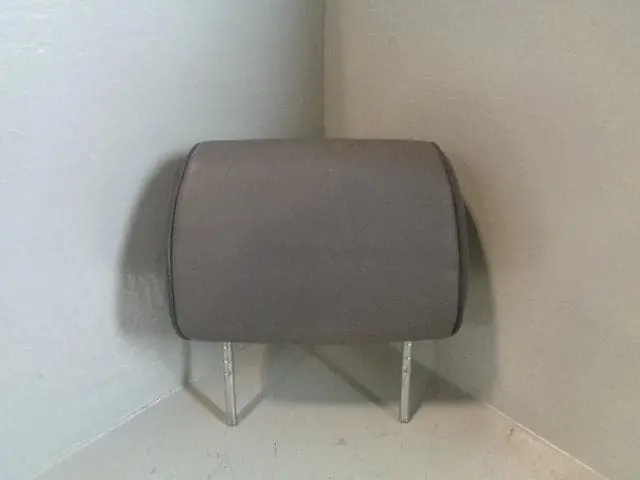 Discovery 2 Rear Headrest Leather In Grey Left Or Right Land Rover 1998 To 2004 1