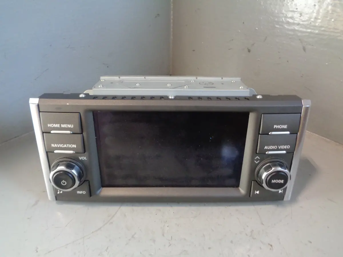 Range Rover L322 Radio Sat Nav Video Display Screen Bh42-10E887-Nf 2010 To 2013 1
