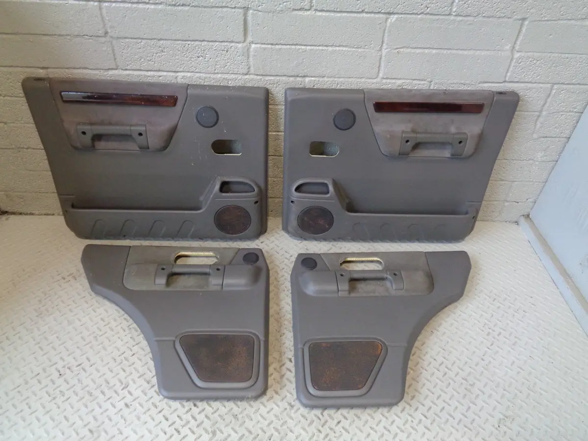 Discovery 2 Door Cards Set Of X 4 Grey Land Rover 1998 To 2004 R26014 1