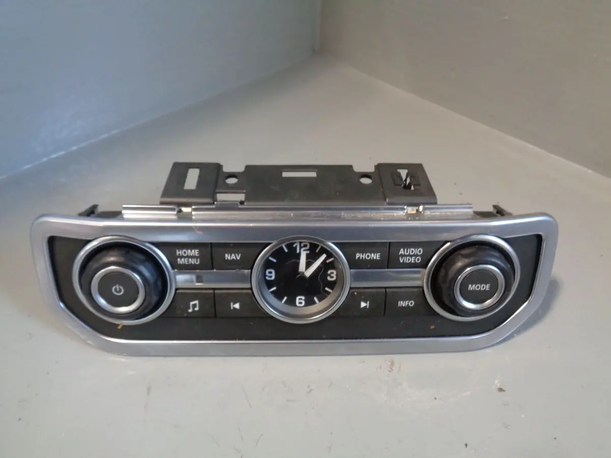 Discovery 4 Radio Stereo Control Panel And Clock Ah22-18C858-Bf Land Rover 1