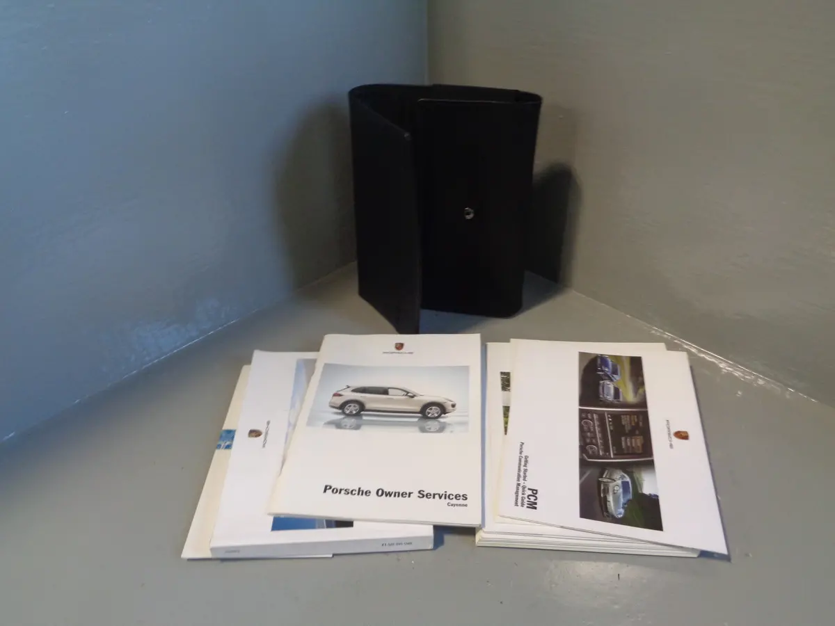 Porsche Cayenne 958.1 92A Handbook User Manual In Wallet 2011 To 2014 1