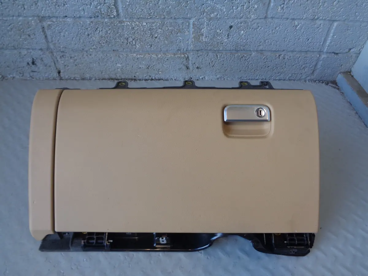Porsche Cayenne 958.1 92A Glovebox Assembly In Beige 2011 To 2014 1