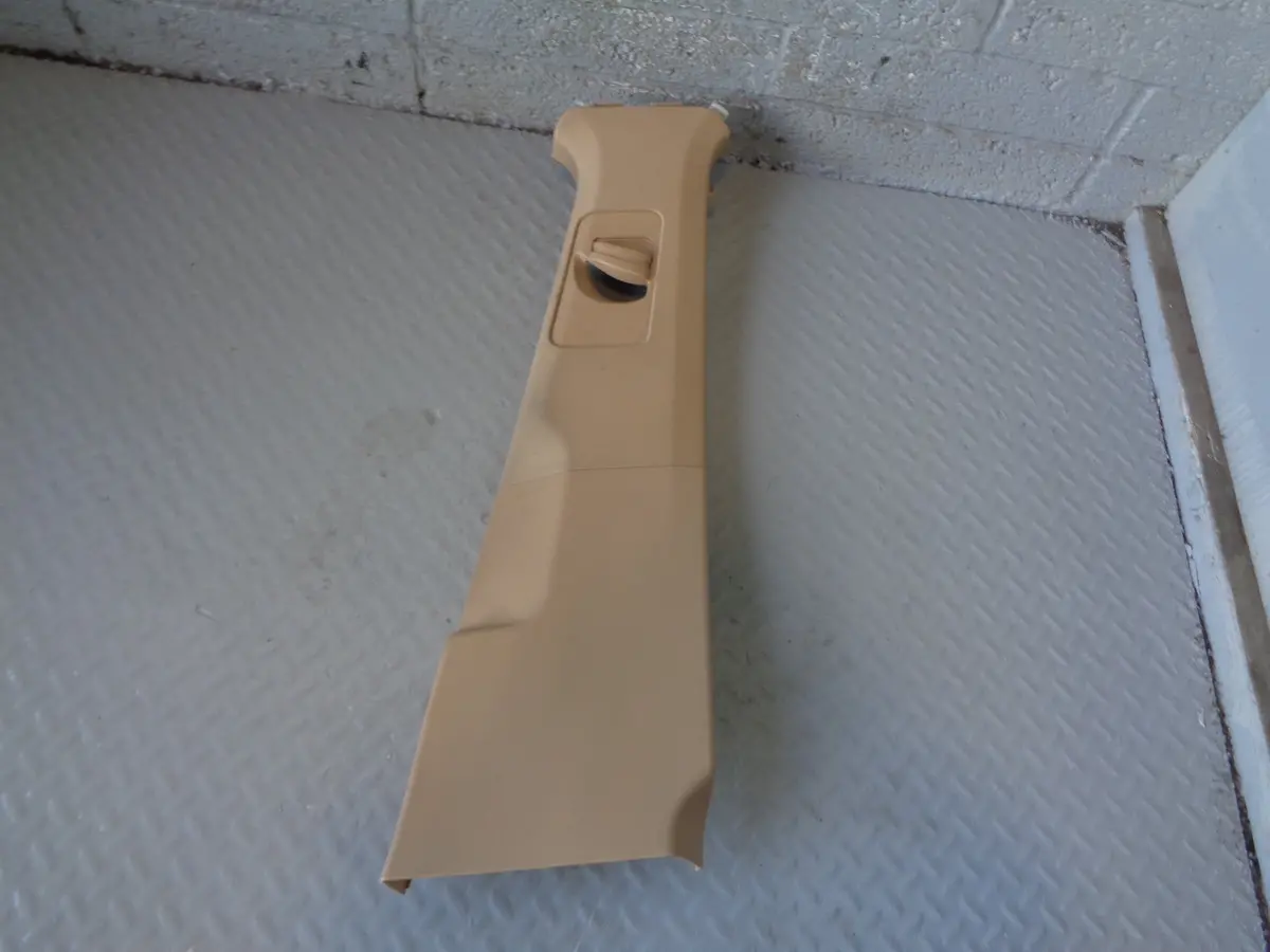 Porsche Cayenne 92A B Pillar Off Side Trim 7P5 867 240 Beige 2011 To 2014 1