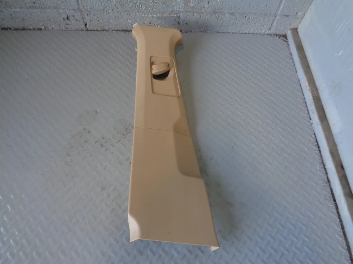 Porsche Cayenne 92A B Pillar Near Side Trim 7P5 867 239 Beige 2011 To 2014 1