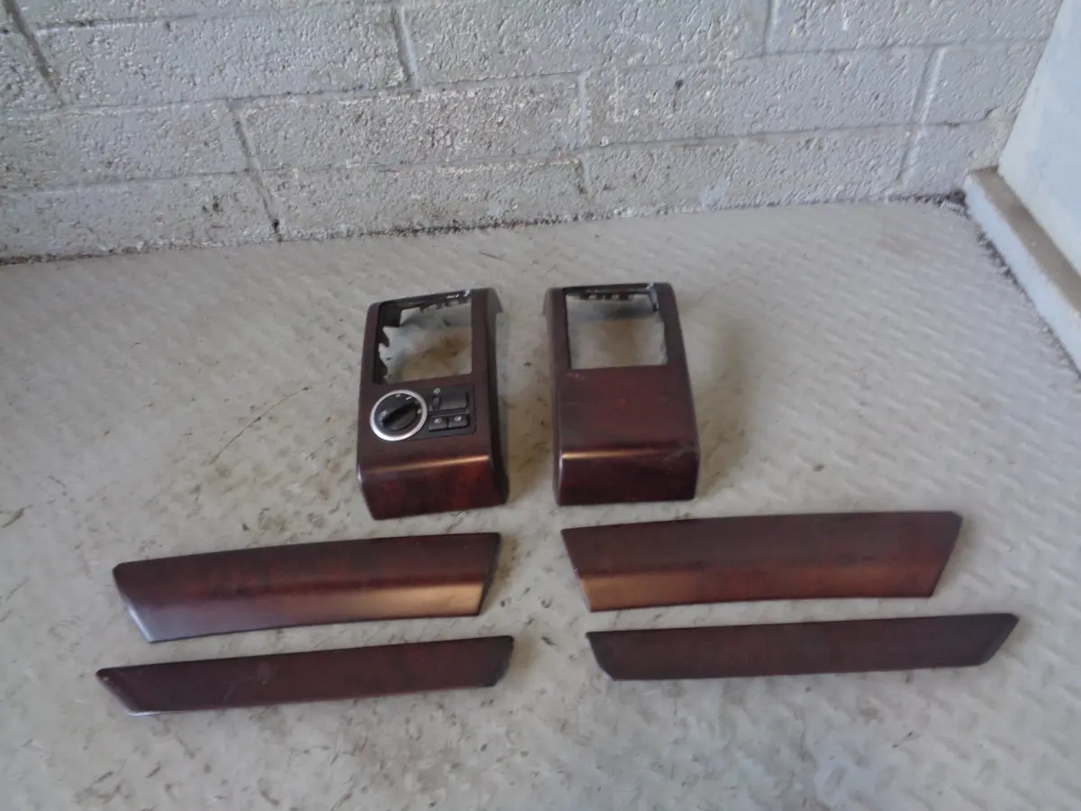 Range Rover L322 Trim Kit Dashboard Burr Wood Land Rover 2010 To 2013 R24065 1