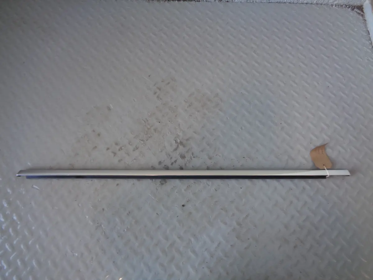Porsche Cayenne 92A Window Weather Strip Off Side Rear External Silver 1