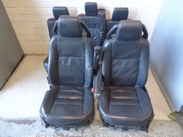 Discovery 3 Seats Black Soft Leather Electric X 5 Land Rover 2004 To 2009 K29112 1