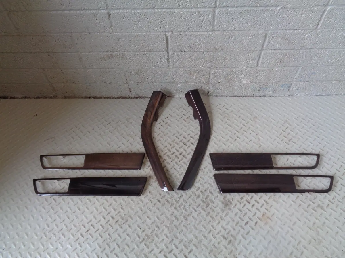 Range Rover Sport Door Card Dark Wood Trim Panels Facelift 6 Piece L320 K08063 1