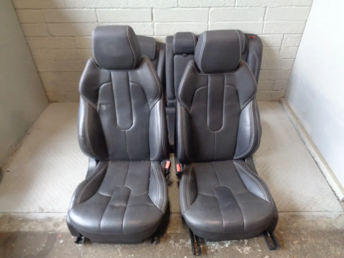 Range Rover Evoque Seats Set Of Electric Black Leather L538 2011 To 2015 1