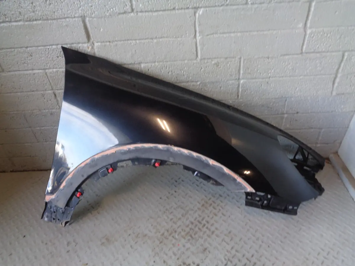 Porsche Cayenne 958.1 92A Front Wing Off Side Jet Black Metallic 2011 To 2014 1