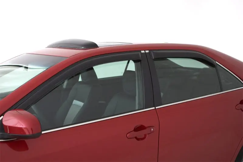 Avs 14-18 Mazda 3 Hatch Ventvisor Outside Mount Window Deflectors 4Pc - Smoke 1
