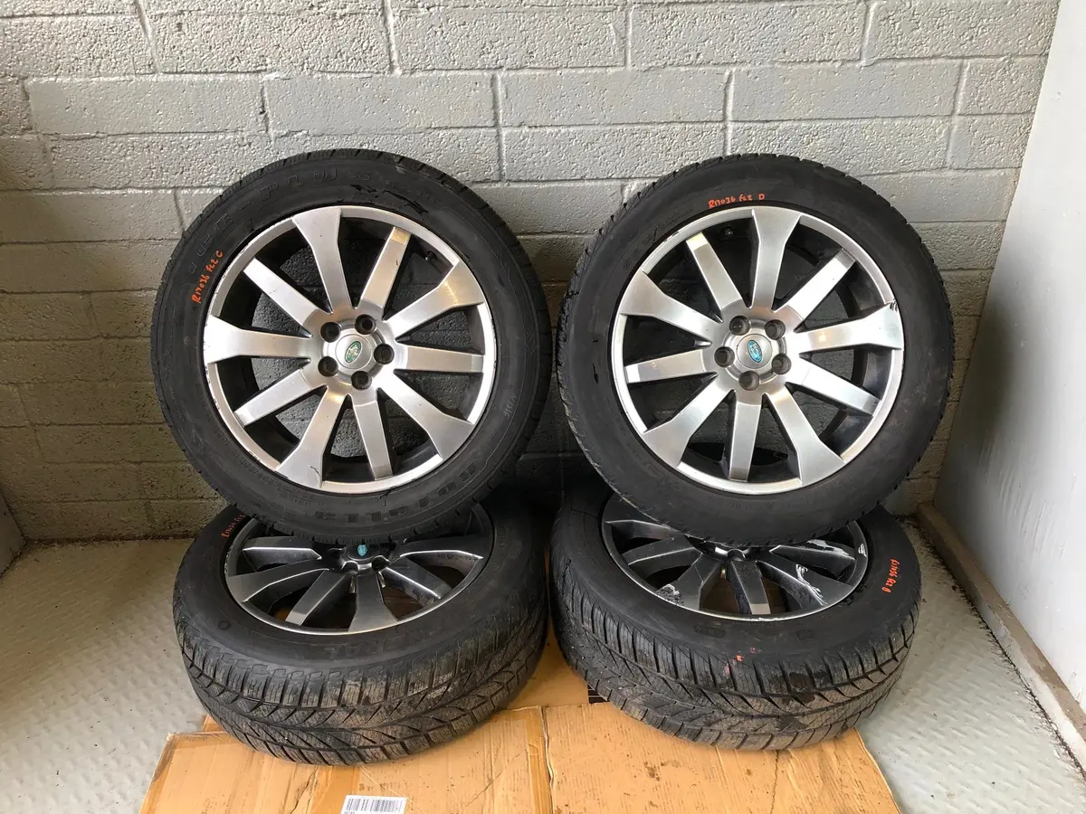 Freelander 2 Alloy Wheels And Tyres 17" Land Rover 235/55R19 2006 To 2015 R17036 1