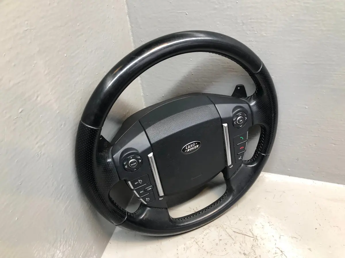 Range Rover Sport L320 Steering Wheel Leather Paddle Shift Multi Function L17026 2
