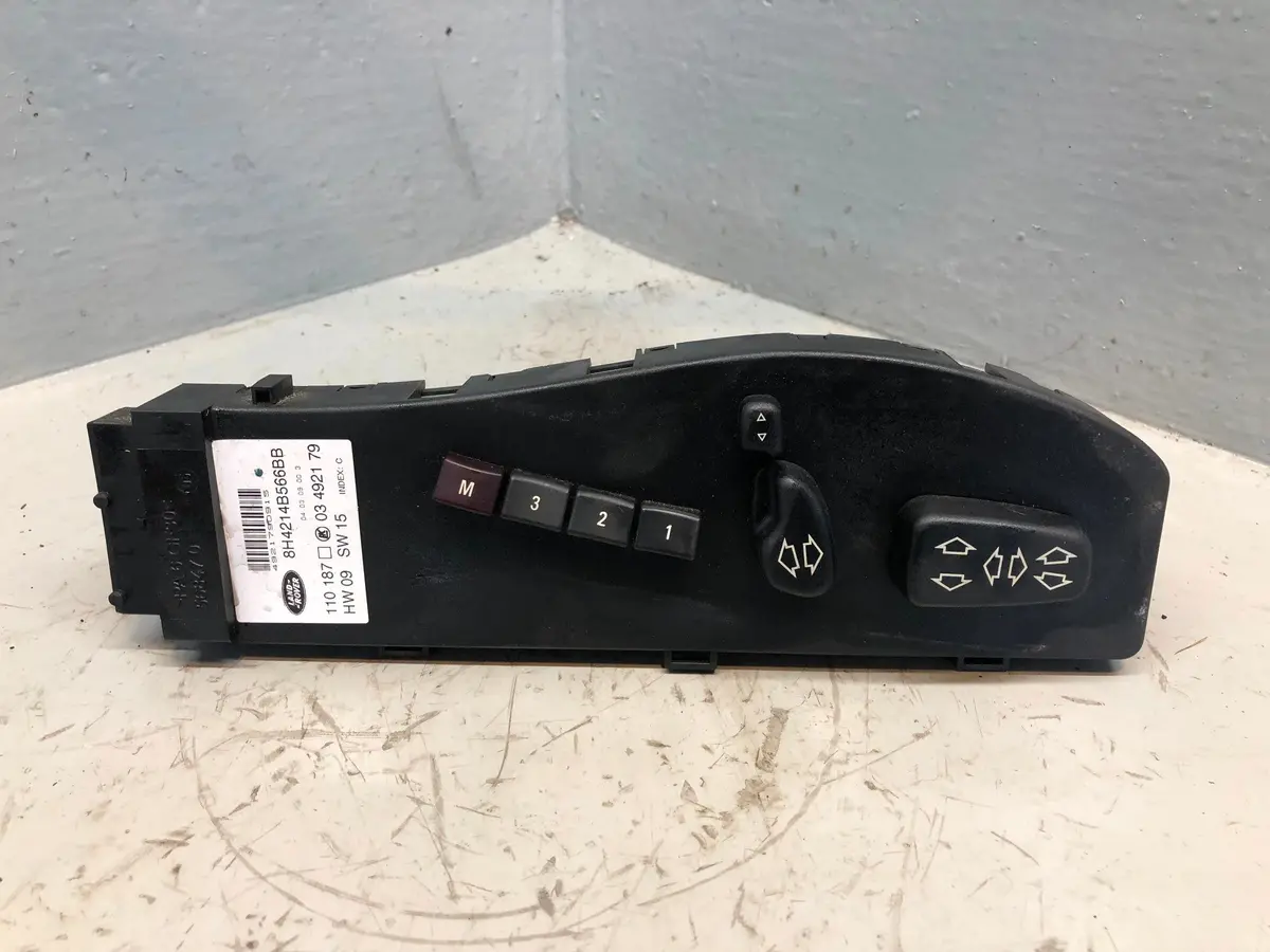Range Rover L322 Electric Seat Switch Pack Memory Off Side Front 8H4214b566bb 1