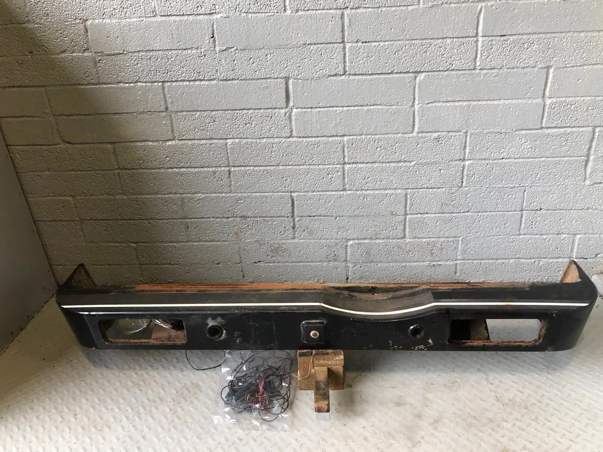 Discovery 2 Rear Bumper Heavy Duty Steel Td5 V8 Land Rover 1998 To 2004 L06085 1